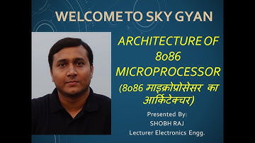 Architecture of 8086 microprocessor ( हिंदी मे)