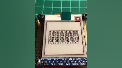 Eink-Display Demo