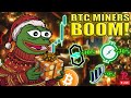 BTC LIVE - CHRISTMAS CAME EARLY FOR ALTCOINS AND BITCOIN MINERS