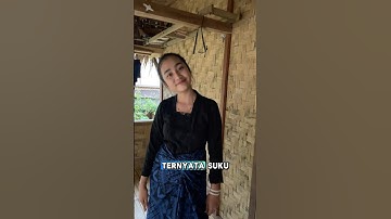 Suku baduy dalam di jodohkan dari bayi beda dengan baduy luar #baduy #banten