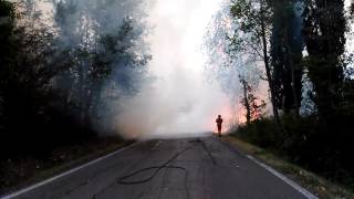 Vab Limite - Impressionante incendio boschivo