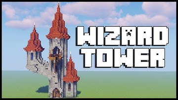Minecraft: How to build a Wizard Tower [ Tutorial ]