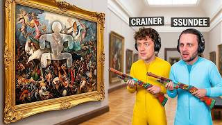 PROFESSIONAL ARTIST vs SSundee & Crainer! (Meccha Chameleon)