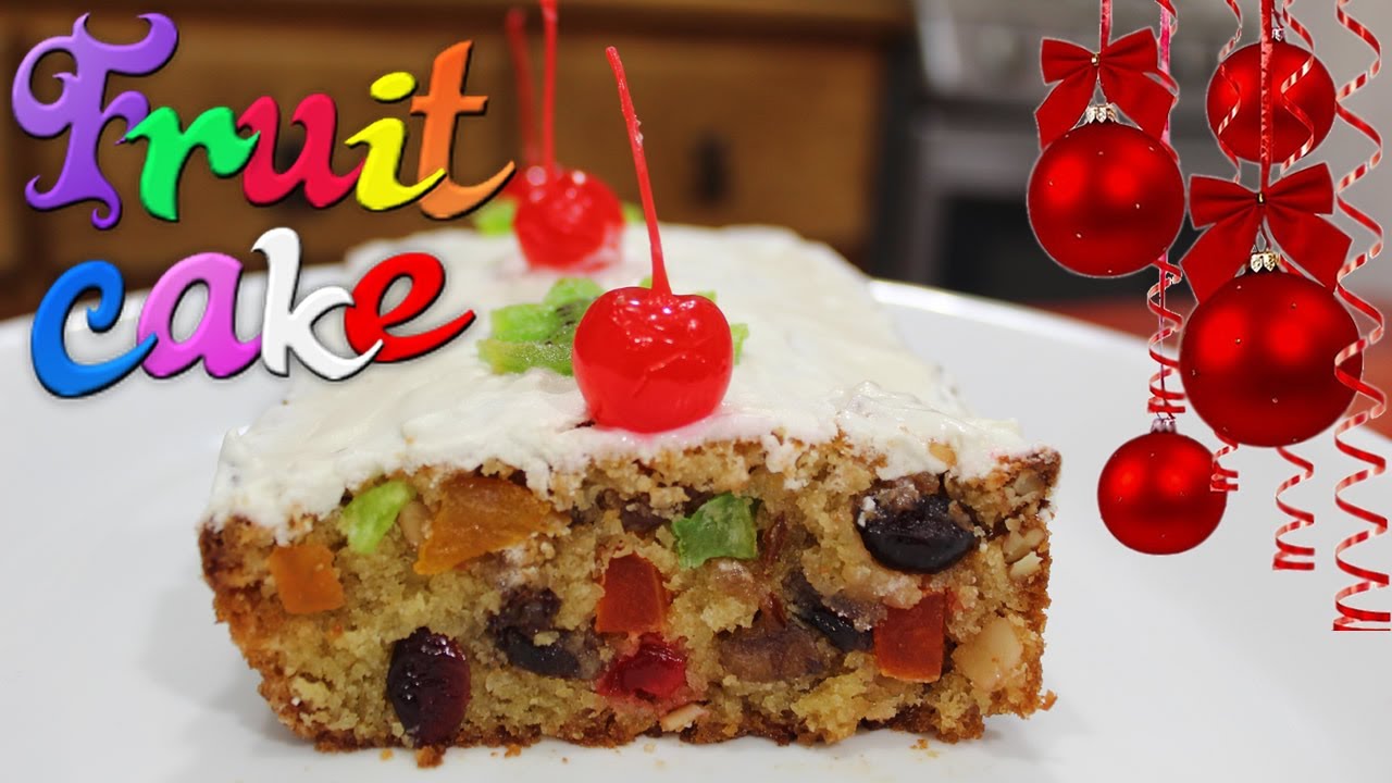 Fruit cake Receta | Pastel de Navidad