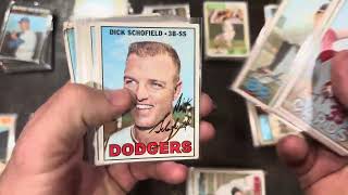 Trading vintage baseball cards on Facebook.  Big progress on my 1960’s and 1970’s Topps sets.