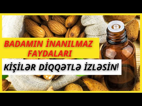 Hər gün badam yeməyin faydası. Kişilər diqqətlə İZLƏSİN