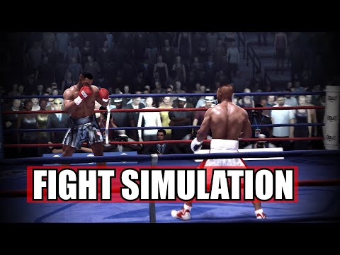 Mike Tyson vs Roy Jones Jr - Fight Simulation