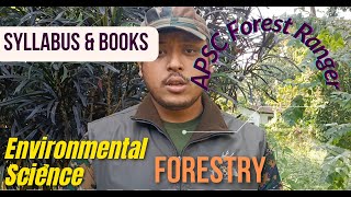 APSC Forest Ranger- Syllabus & Books - Forestry & Environmental Science- Previous Question Paper