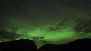 Video thumbnail of "Boards of Canada - Macquarie Ridge (Aurora Borealis, Northern Lights) HD, Salten - Norway"