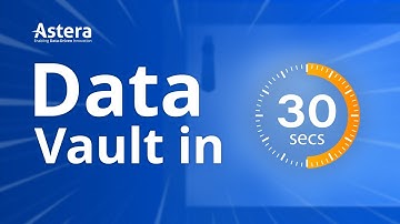 Explained: The Data Vault in 30 seconds I Astera