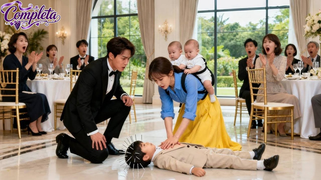 100 médicos falharam em curar filho do CEO…MAS uma mãe solteira pobre salvou na hora!Amor nasceu!