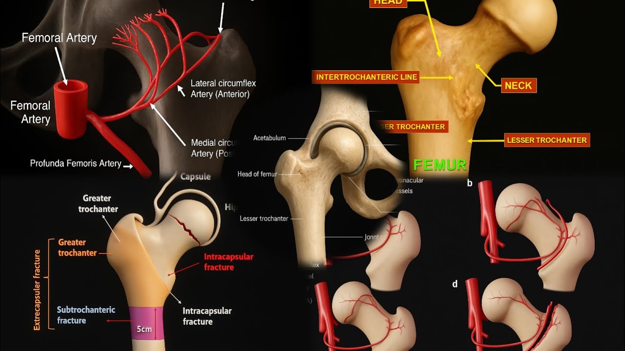 FEMUR BONE |anatomy |explained in detail in Hindi 