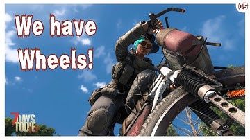 New Wheels, New Biome & a New Trader! (Ep. 5) | 7 Days to Die 1.0 [Jack of All Trades]