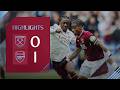 West Ham 0 1 Arsenal Premier League Highlights 