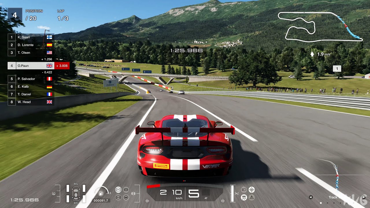 Gran Turismo 7 'Deep Forest Raceway' gameplay - Gematsu