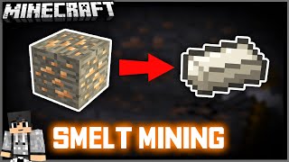 How To Make AUTO SMELTING IRON ORES in 1.15/1.16 - [Vanilla Minecraft JAVA Command] Mining Clean Cut