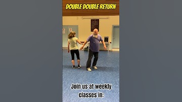 Sauve jive move: Double Double Return #dance #jivelessons #rocknroll #rockabilly #dancetutorial