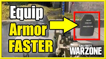 How to PUT ARMOR PLATES on FASTER in COD WARZONE on Controllers! PS4, PS5, Xbox One (NEW SETTING!)