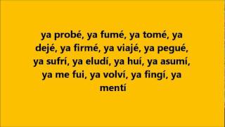 El cuarteto de nos- Ya no se que hacer conmigo (con letra) chords