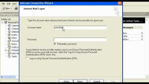 WHB Presents: Settingup email in Outlook 2000