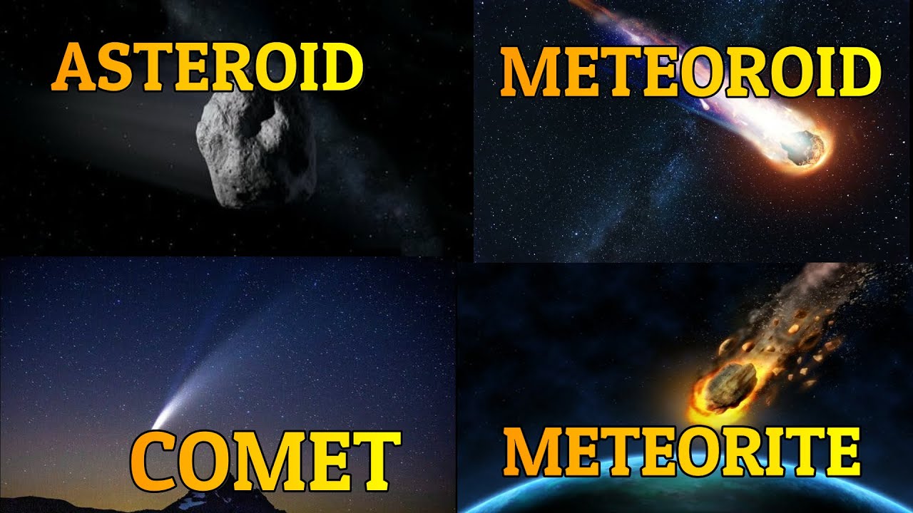 difference between a meteoroid and an asteroid