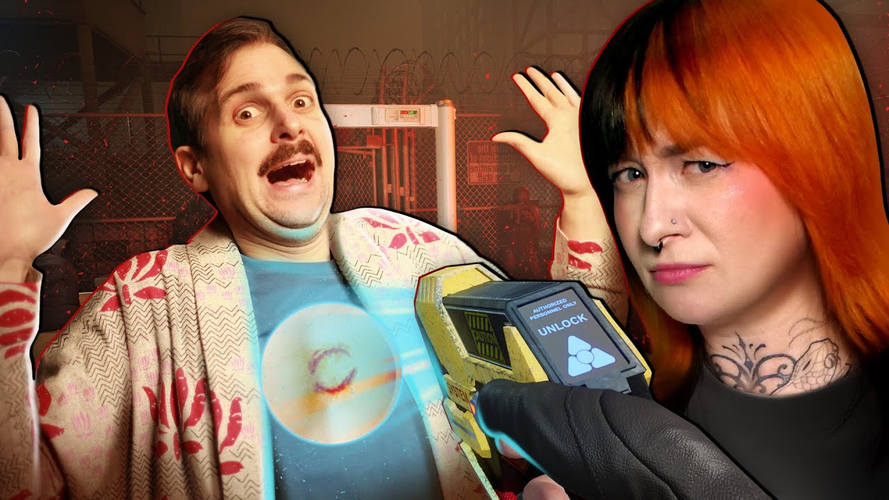 Scanning under clothes to check for infection! Quarantine Zone