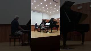 Puccini Hall - Giuseppe Verdi Conservatoire - Italy - Milano- Leanne Rees & Egils Straume