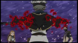 Asta uses demon power during Royal Knights selection || Black Clover Resimi