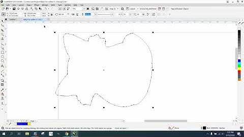 Corel Draw Tips & Tricks Top left corner with irregular object