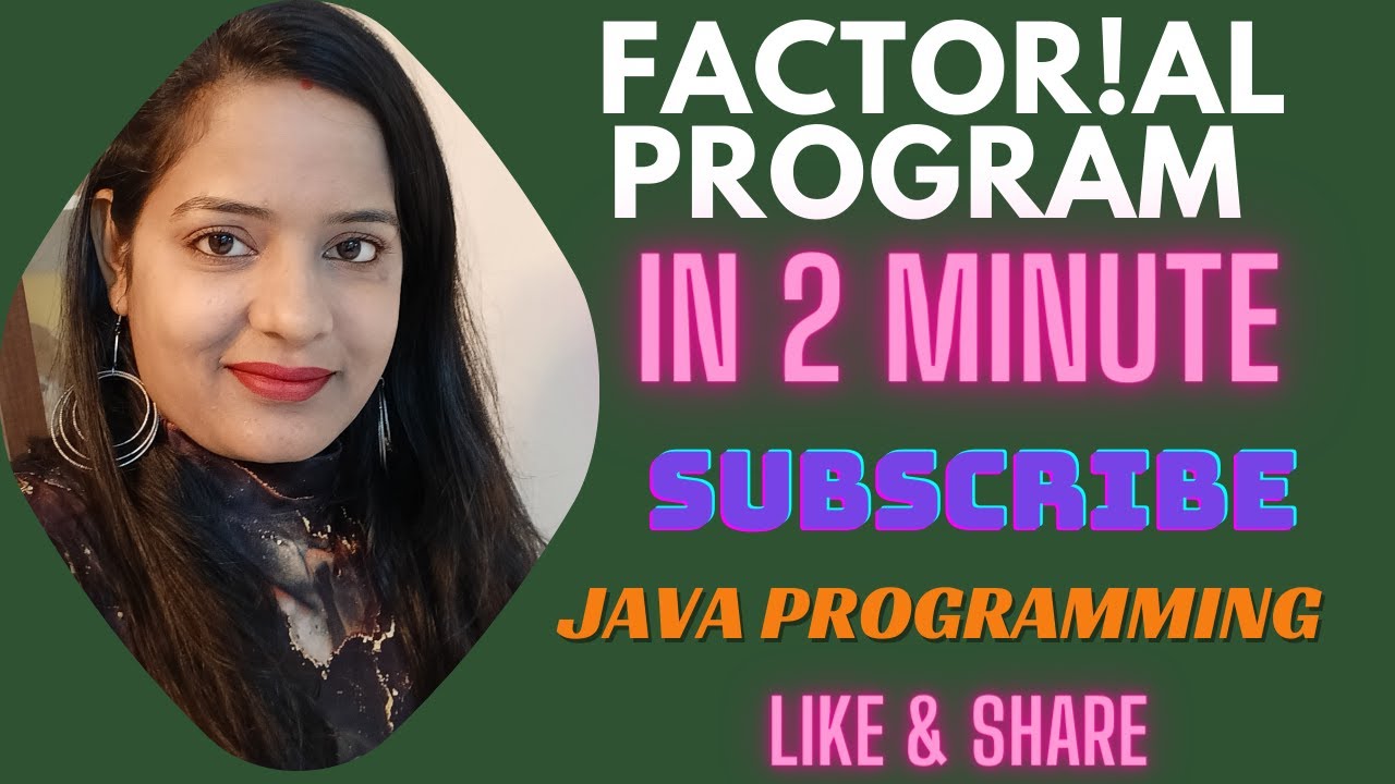 How to Find Factorial || Factorial of any Number || Factorial Program ...