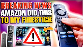 WARNING - AMAZON REMOVED MY FIRESTICK STREAMING APPS!