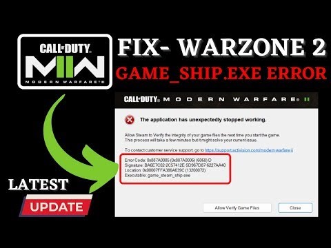 Fix COD Warzone 2.0/Modern Warfare II Error 38/13/23 Files Failed