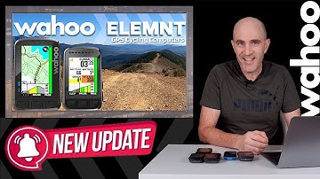Wahoo ELEMNT GPS Updates: New Global Maps // Other Misc Updates [Firmware 16525]