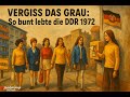 Vergiss das Grau: So bunt lebte die DDR 1972 – Ilmenau-Urlaub in Farbe DDR Thüringen