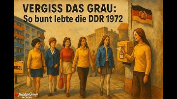 Vergiss das Grau: So bunt lebte die DDR 1972 – Ilmenau-Urlaub in Farbe DDR Thüringen