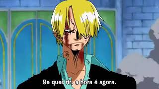 Sanji usa o Diable Jambe pela primeira vez