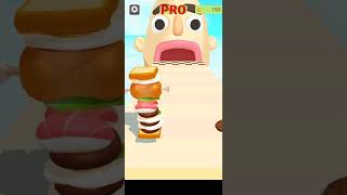 Sandwich Runner ios android gameplay max level noob vs pro vs hacker PRO