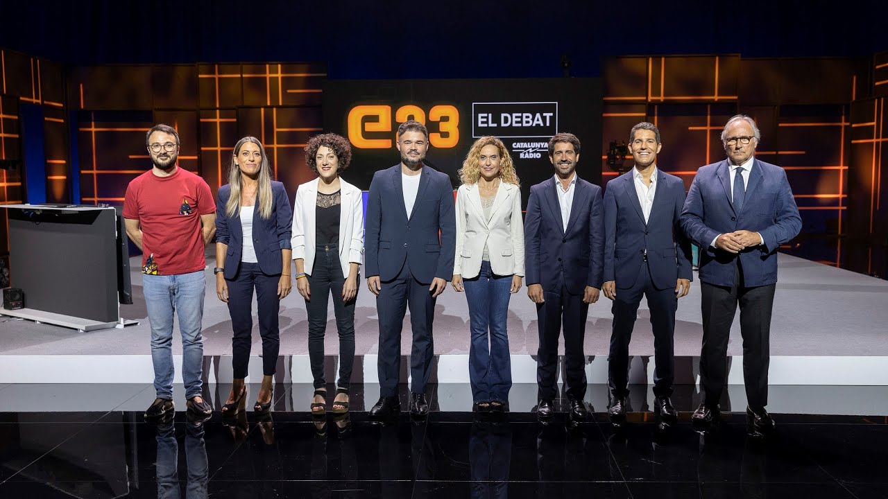 Els millors moments del debat de TV3 i Catalunya Ràdio