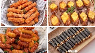 Vietsub - CÁCH LÀM CÁNH GÀ NƯỚNG, XÚC XÍCH TOKBOKKI🥓, SƯỜN HEO CHIÊN🍖, MÌ XÀO...😋