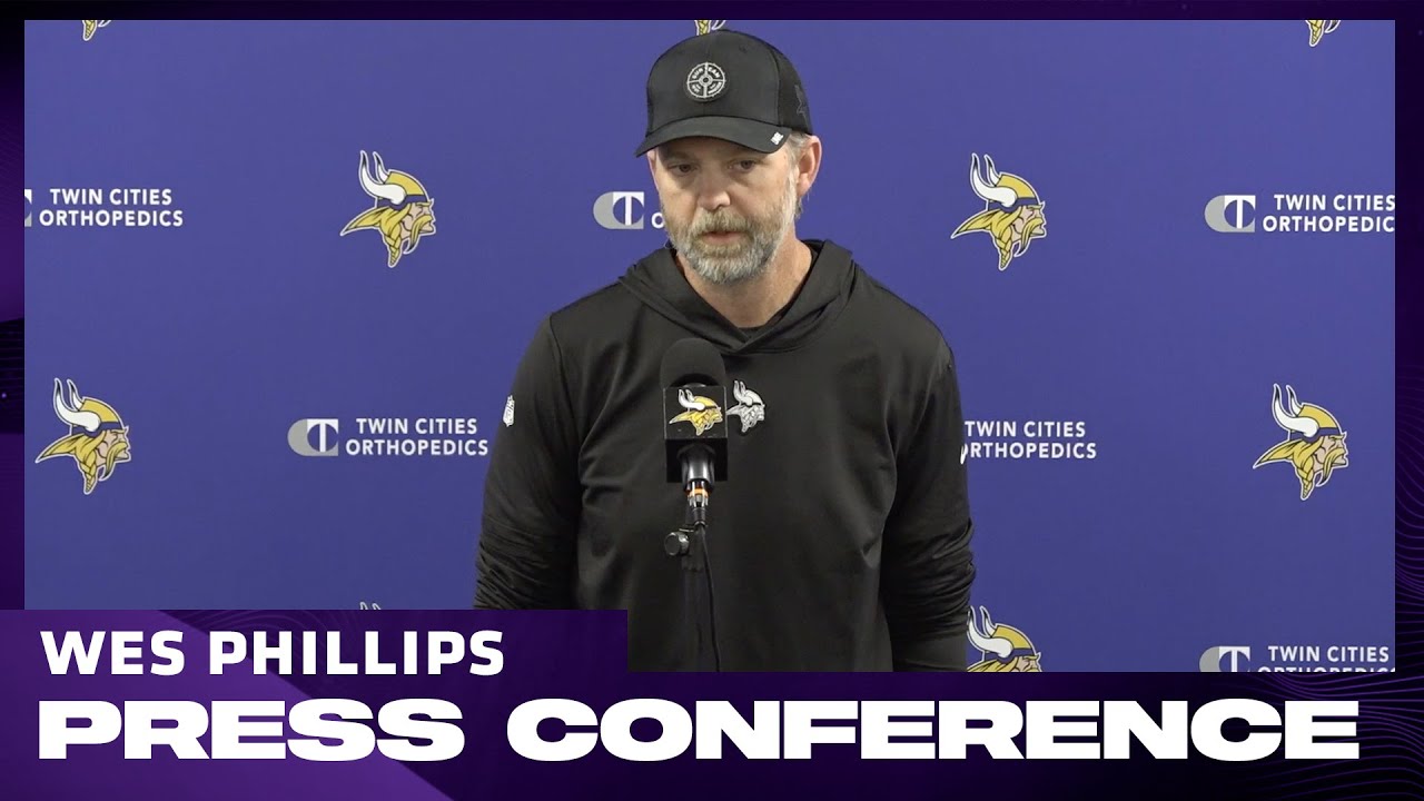 Wes Phillips on Run Game vs. Commanders, J.J. McCarthy's Performance, Brian O'Neill's Leadership