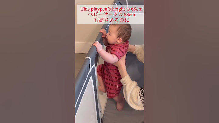 ベビーサークル内でも目が離せません　#baby #babygrowth #cutebaby #赤ちゃん #あかちゃんのいる生活 #shorts