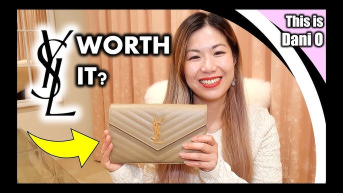 NEW YSL UPTOWN WALLET ON CHAIN - Review, What Fits Inside + 6