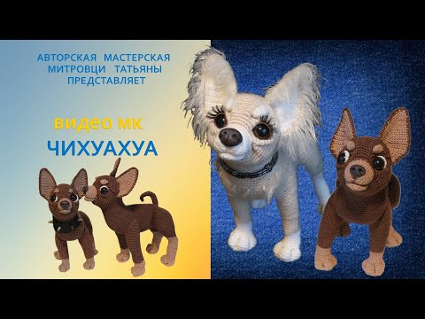 Чихуахуа в сумке крючком мастер класс