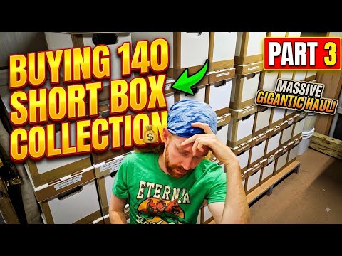 Buying 140 Short Boxes of Comic Books - Part 3 - Finale