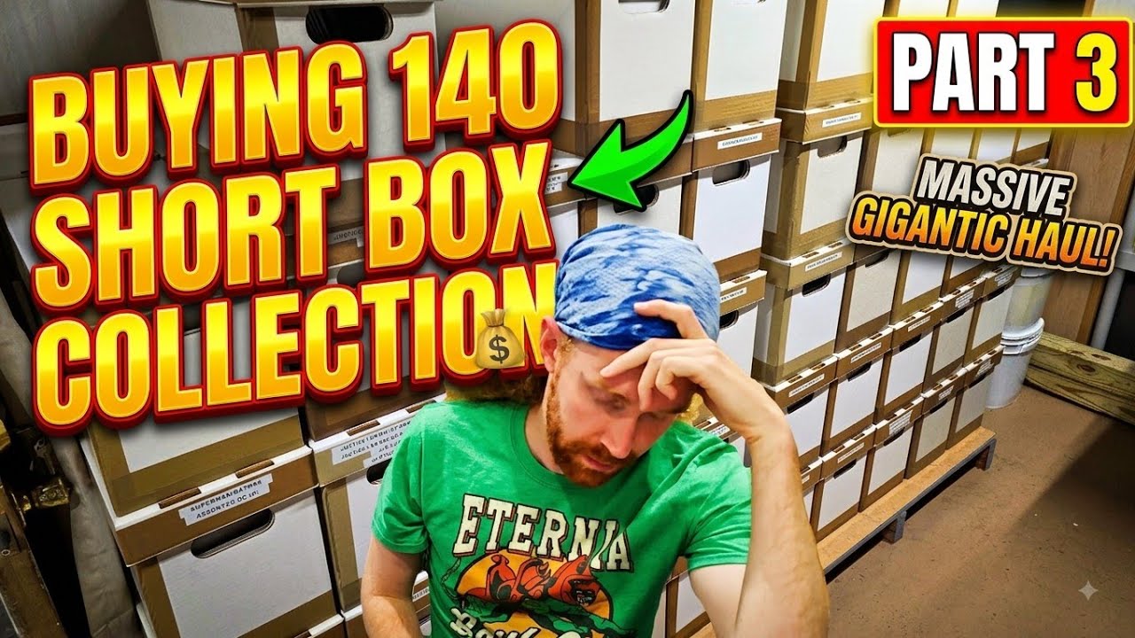 Buying 140 Short Boxes of Comic Books - Part 3 - Finale