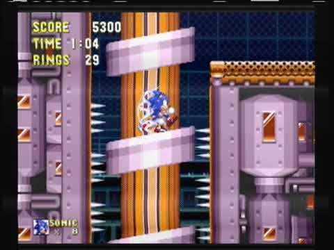 Sonic and Knuckles Flying Battery Zone Special Ring Locations
