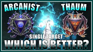 1,281,414 DPS WIZARD: Thaumaturge vs Arcanist (single target) Best Setups for Damage!  Neverwinter