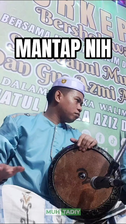 Awalan masuk darbuka koplo jarang di pakai