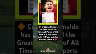 Sky Sports Fans Crown Ronaldo the Greatest Ever! 🤯 #football #ronaldo Sky Sports Fans Crown Ronaldo the Greatest Ever! 🤯 #football #ronaldo