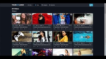 Template 2 - Color Scheme 4 (For Video Website)